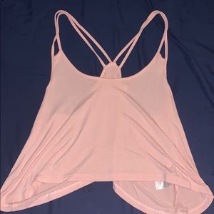 Forever 21 Pink Crop Top Spaghetti Straps
